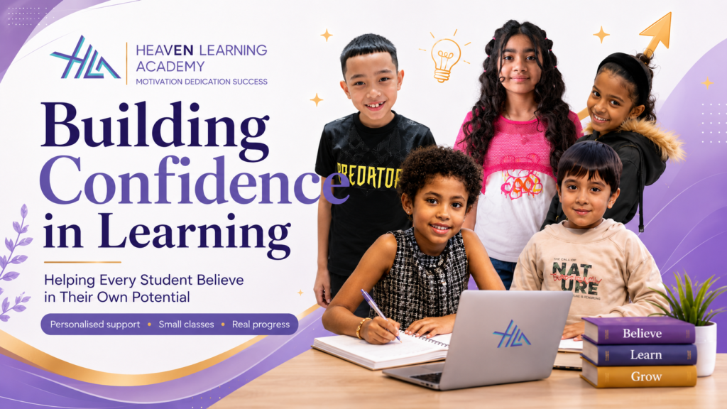 Building Confidence in Learning: Helping Every Student Believe in Their Own Potential